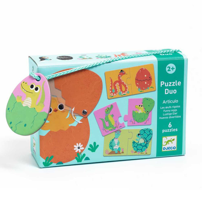 Funny eggs 2pcs puzzles