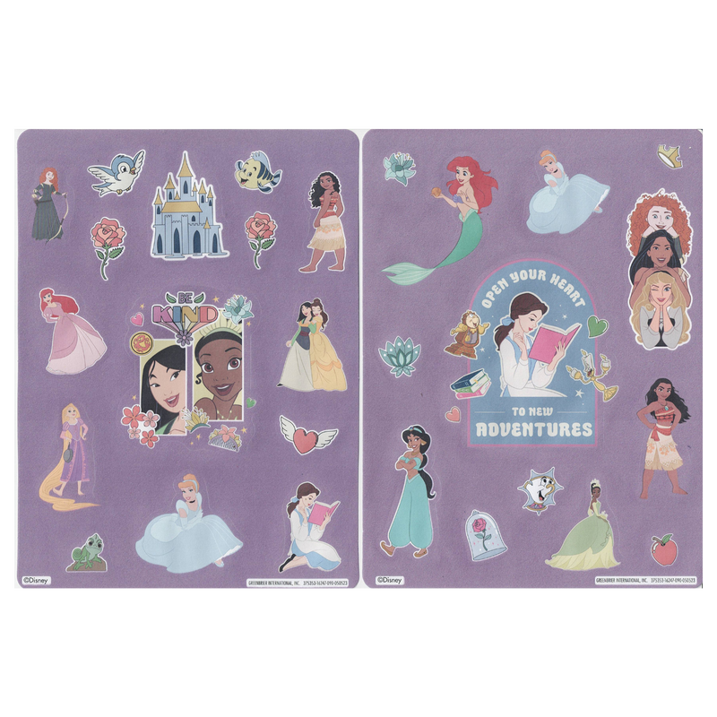 Product image: Enchanting velvet disney princess stickers: a pack of 50 magical moments for kids, , medium-null