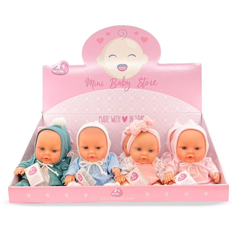 Product image: Berjuan little baby boutique doll 18cm without hair - assorted-null