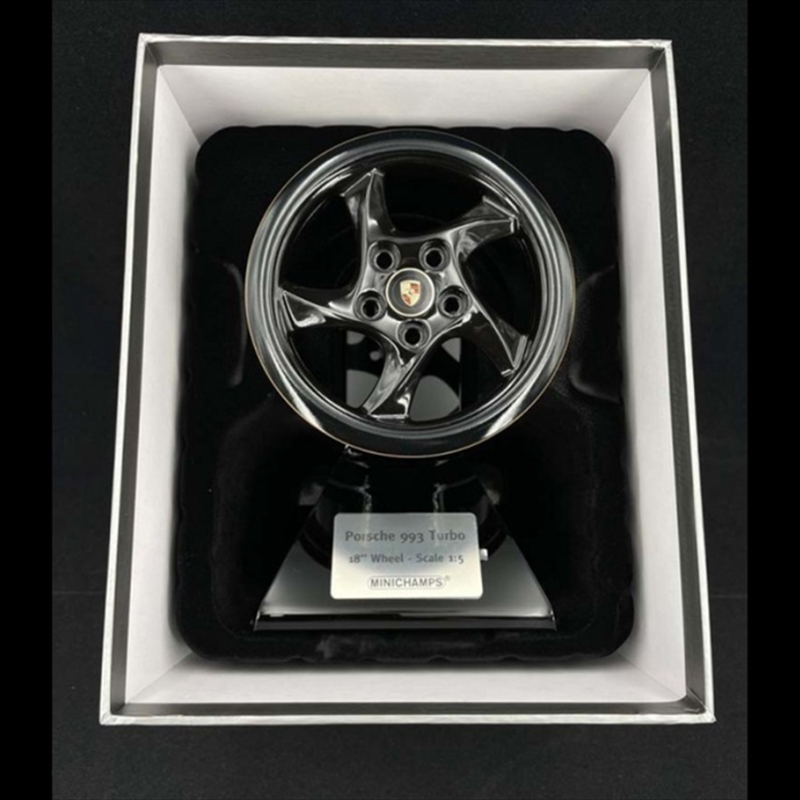 Minichamps 1/5 2019 porsche 993 turbo wheel project gold, black/gold, , medium-null