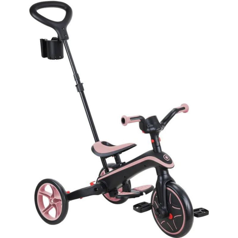 Globber tricicle trike explorer foldable 4 in 1 pastel pink  732-210, , medium-null