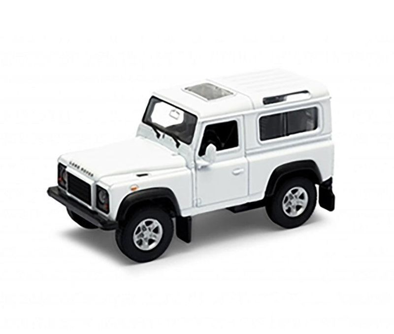 Product image: Land rover defender 90 silver 14cm toy car, , medium-null