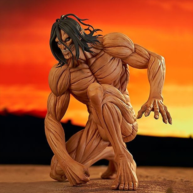 Product image: Attack on titan pop up parade pvc statue eren yeager: attack titan ver. Xl 34 cm, , medium-null