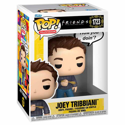 Pop funko! Television: friends joey tribbiani  figure, , medium