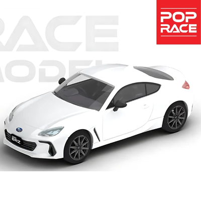 Pop race 1/64 – toyota gr 86 halo white – pr64-gr86-wh01, , medium