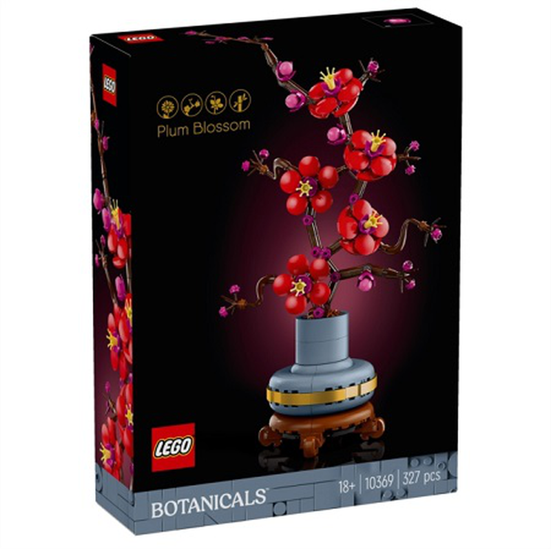 Lego botanicals plum blossom 327pcs 18y+ 10369, , medium-null
