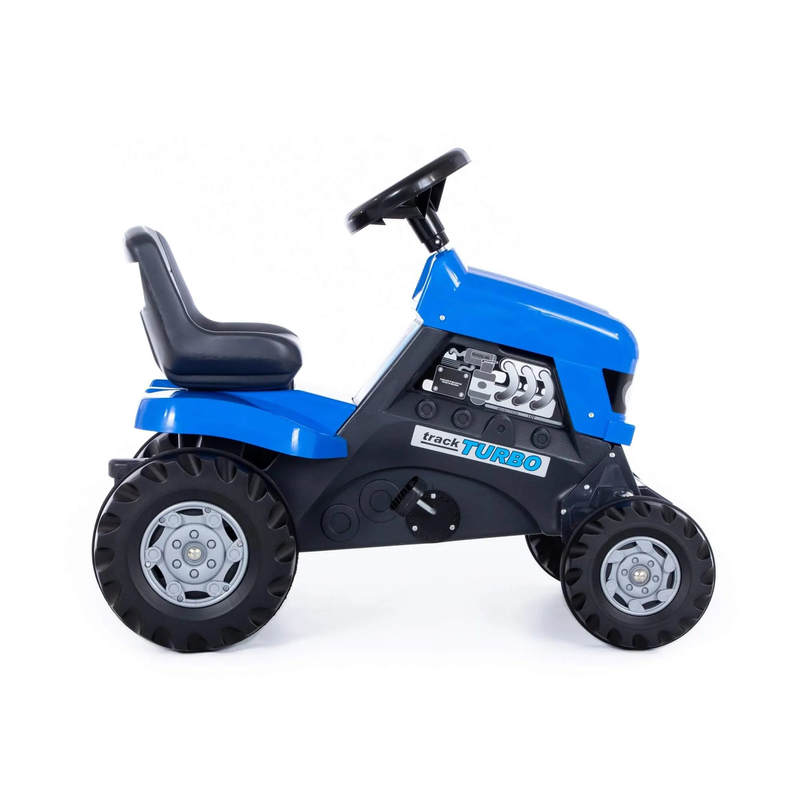Turbo pedal tractor - blue, , medium-null