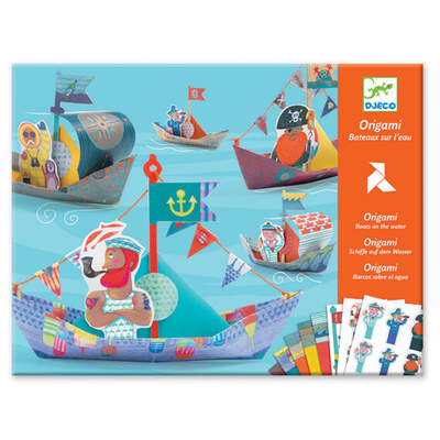 Djeco small gift - origami floating boats, , medium