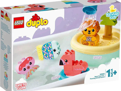 Lego duplo 10966 bath time fun: floating animal island