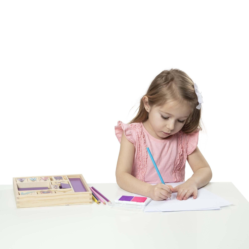 Melissa & doug wooden stamp set, , medium image number null