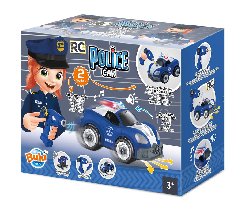 Product image: Buki france rc police car, , medium-null