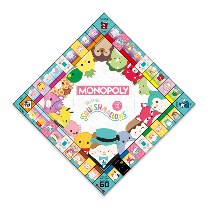 Product image: Winning moves: monopoly - original squishmallows collector s edition english wm04179-en1-6, , medium-null