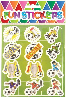Fun stickers football