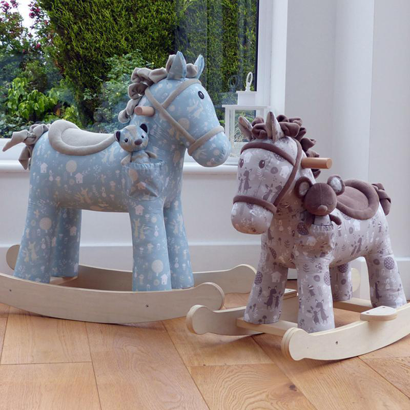 Product image: Little bird told me biscuit & skip rocking horse, , medium-null
