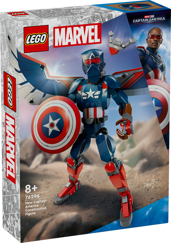 Lego marvel captain america 76296 for ages 8+ 359pcs, , medium-null