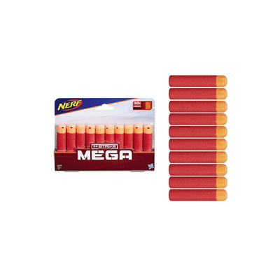 Nerf official 10 dart mega refill pack for nerf, , medium