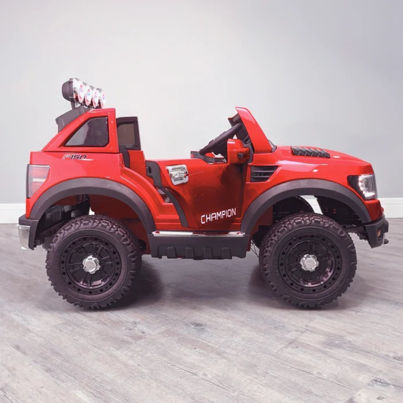 Product image: Ηλεκτροκίνητο παιδικό αυτοκίνητο long jeep κόκκινο, 12v, 7ah, με tηλεχειριστήριο, 121x76x73, , medium-null