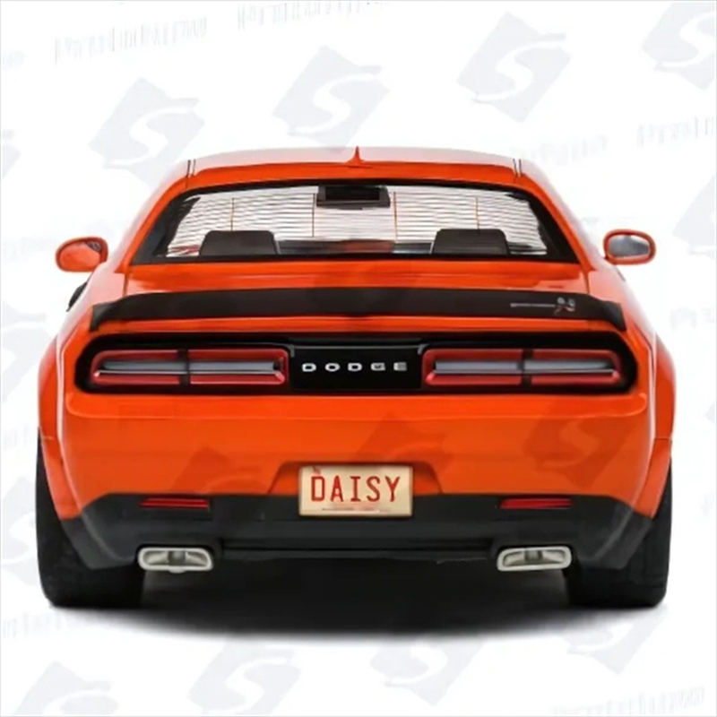 Solido 1/18 2023 dodge challenger r/t General lee scat pack w.b, orange, , medium image number null