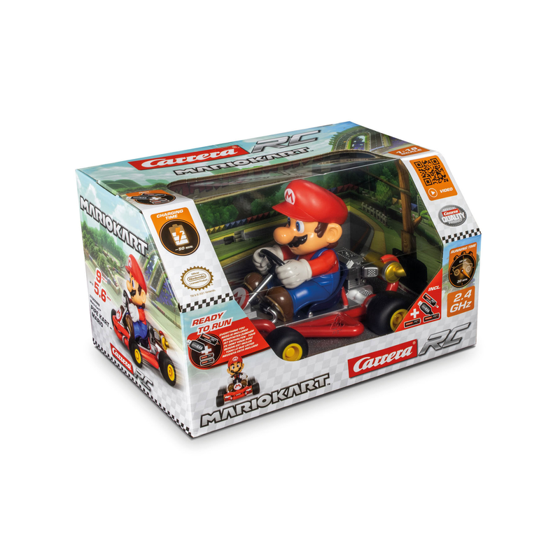 Carrera rc remote control car super mario pipe kart, , medium-null