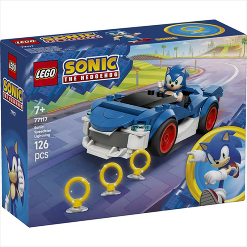 Lego 77117 sonic - speedster lightning, , medium-null