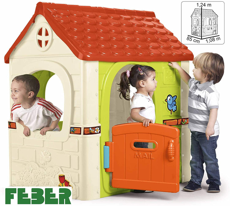 House with opening door, for playing indoors or outdoors, , medium-null