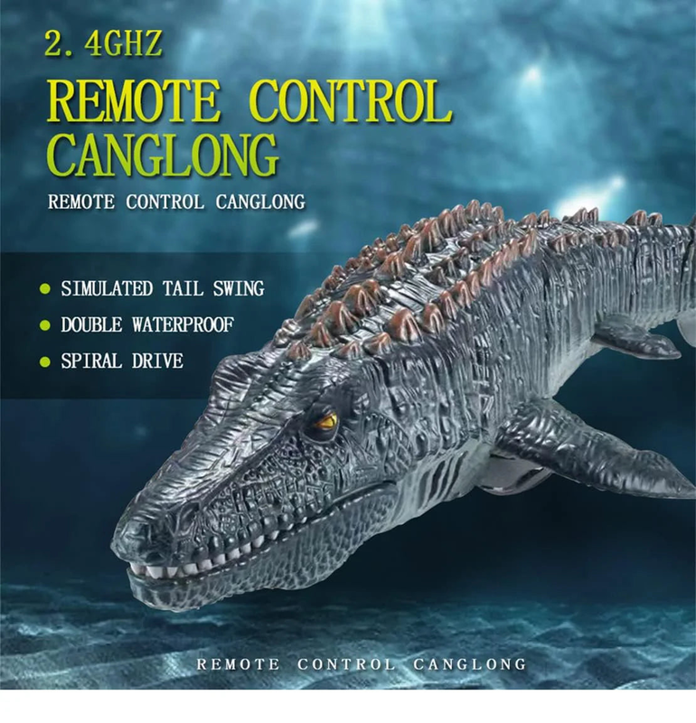 Rc remote controlled mosasaur predator dinosaur image number null
