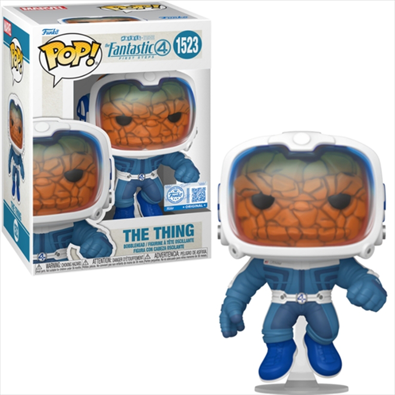 Funko pop! Marvel: the fantastic 4 first steps - the thing astronaut special edition #1523 bobble-he, , medium-null