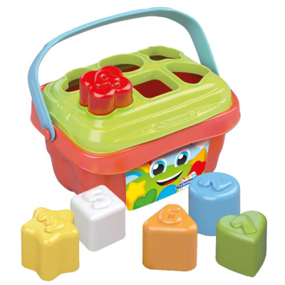 As baby clementoni play for future shape's bucket 10-36m