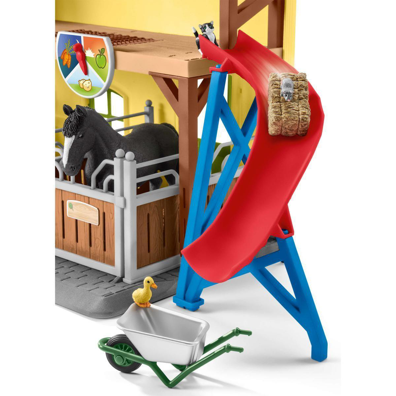Schleich 42485 rider stable playset, , medium image number null