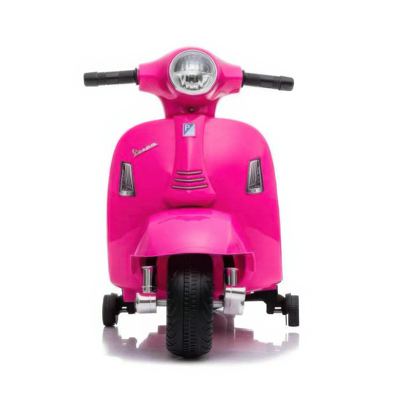 Mini vespa kids electric 6v battery powered motorbike ride-on - pink, , medium image number null