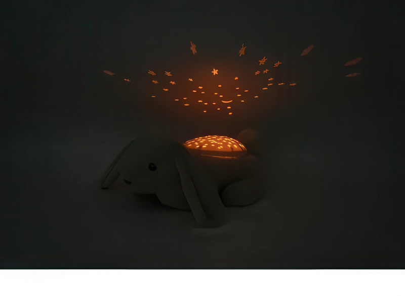 Cloud b twilight buddies nightlight star projector - bunny night light, , medium image number null