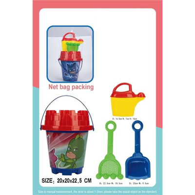 Bucket pj masks set 20x20x22.5 cm, , medium