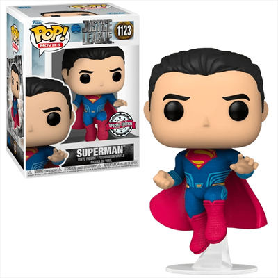 Funko pop! Movies dc: justice league - superman* special edition #1123 vinyl figure, , medium