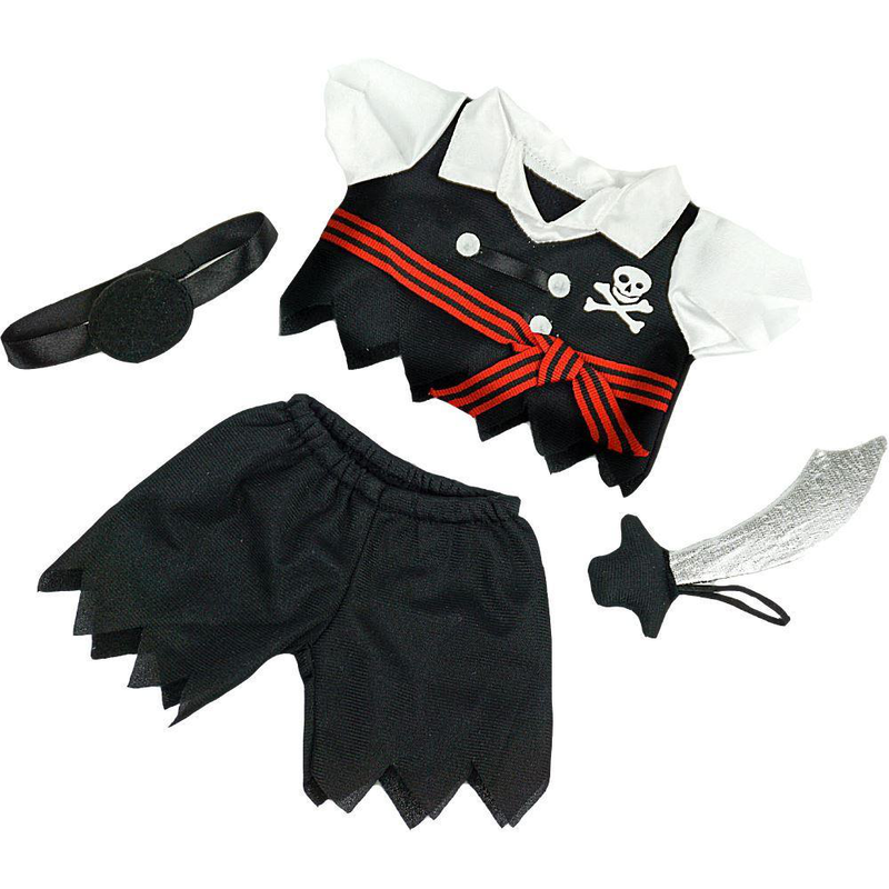 Be my bear pirate outfit 20cm, , medium-null