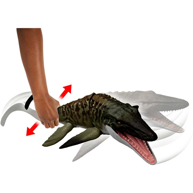 Jurassic world bite n blast mosasaurus jch00 4y+, , medium-null
