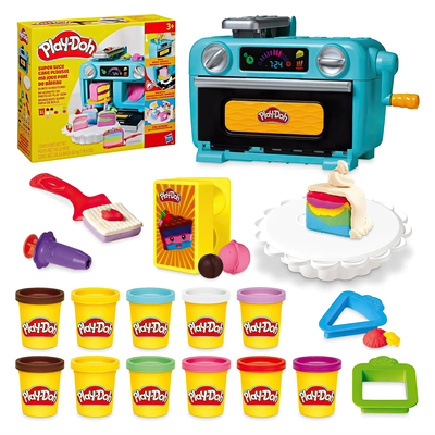 Play-doh super slice cake playset, , medium