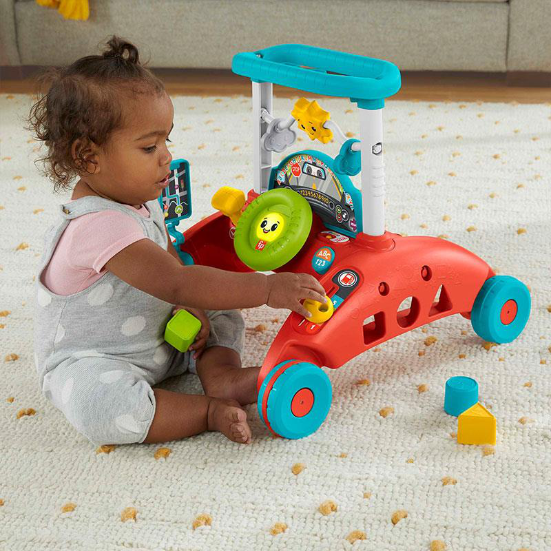 Fisher price educational 2-sided steady speed walker 6-36m, , medium-null