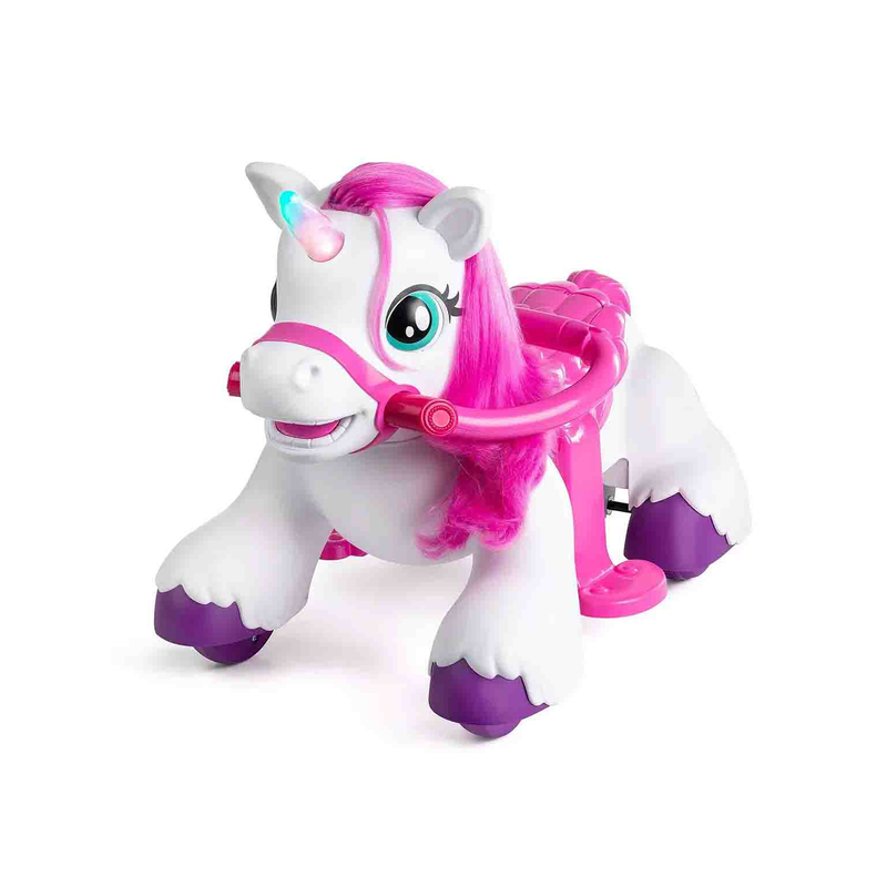 Product image: Xootz magical unicorn electric ride-on - white, , medium-null