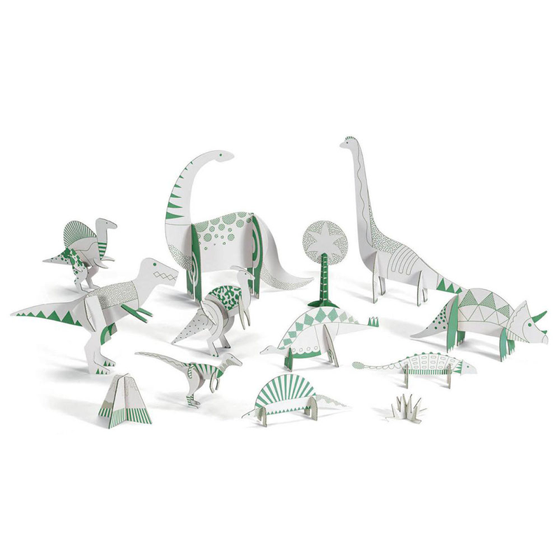 Product image: Dinosaurs - color and assemble, , medium-null