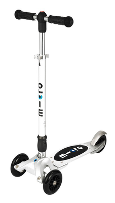 Kickboard compact  interchangeable bar, Silver, medium