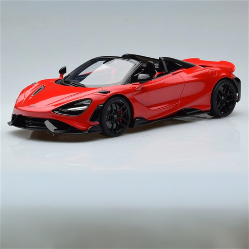 Product image: Gt spirit 1/18 2021 mclaren 765lt spider *resin series*, vermillon red, , medium-null