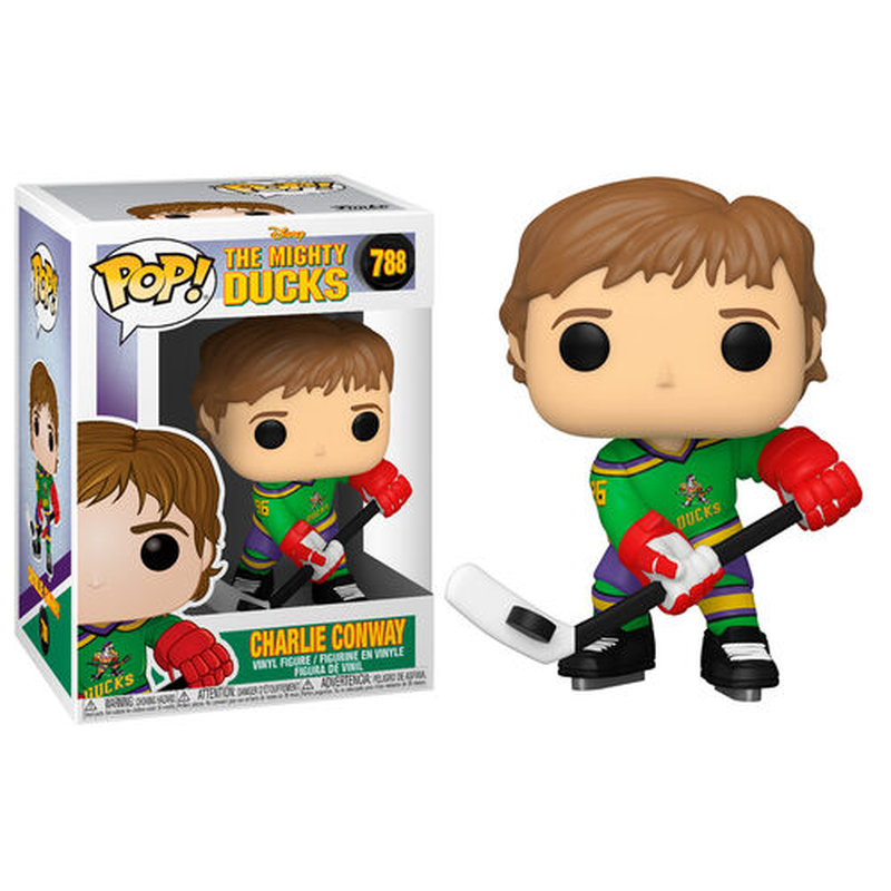 Pop funko! Disney: the mighty ducks charlie conway figure, , medium-null