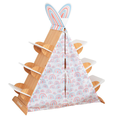 Kidkraft book nook tent with shelves 20157, , medium