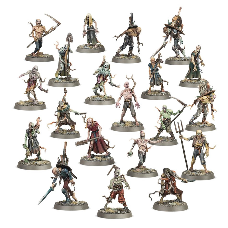 Warhammer age of sigmar: soulblight gravelords - deadwalker zombies, , medium-null
