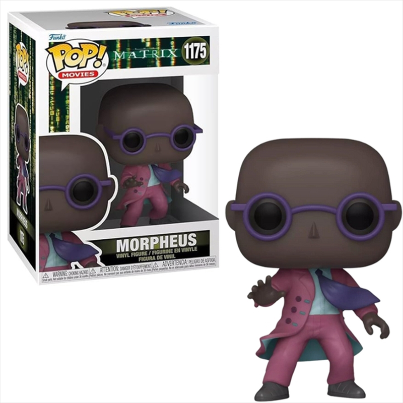 Funko pop! The matrix 4: resurrections - morpheus #1175 figure special edition, , medium-null