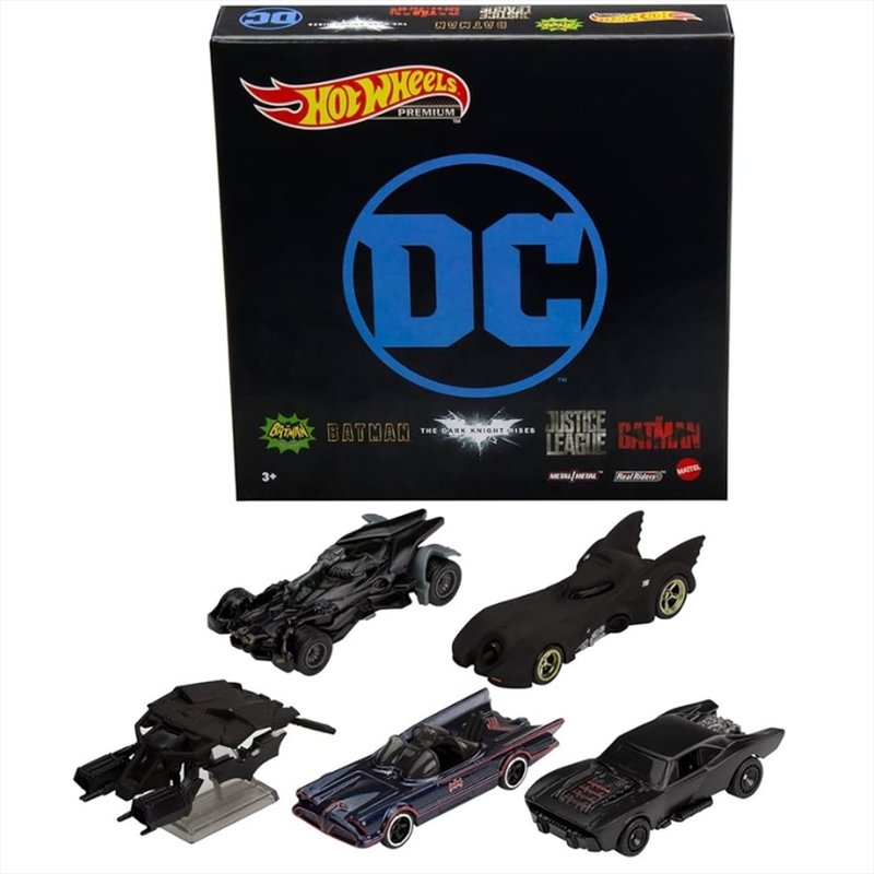 Hotwheels 1/64 *batman* gift box of 5pcs in nice batman packaging., , medium-null