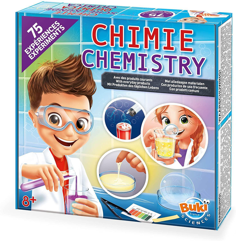 Buki france 8363 chemistry lab 75 experiments, , medium image number null