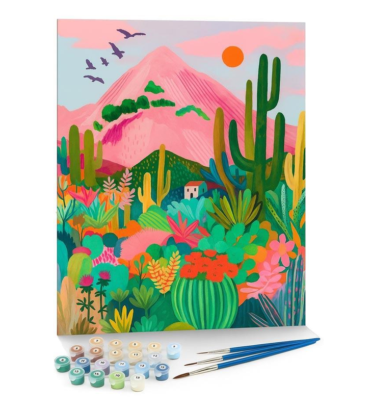 Paint by numbers canvas artsncrafts, , medium-null