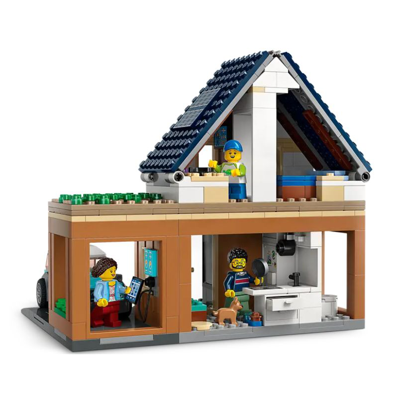 Product image: Lego 60398 city - family house and electric car, , medium-null