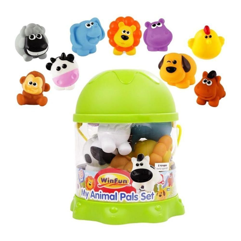 Winfun &sigma;&epsilon;&tau; 10 &mu;&iota;&kappa;&rho;ά &chi;&alpha;&rho;&omicron;ύ&mu;&epsilon;&nu;&alpha; &kappa;&alpha;&iota; &pi;&omicron;&lambda;ύ&chi;&rho;&omega;&mu;&alpha; &zeta;&omega;ά&kappa;&iota;&alpha; &zeta;&omicron;ύ&gamma;&kappa;&lambda;&alpha;&sigmaf;, , medium-null